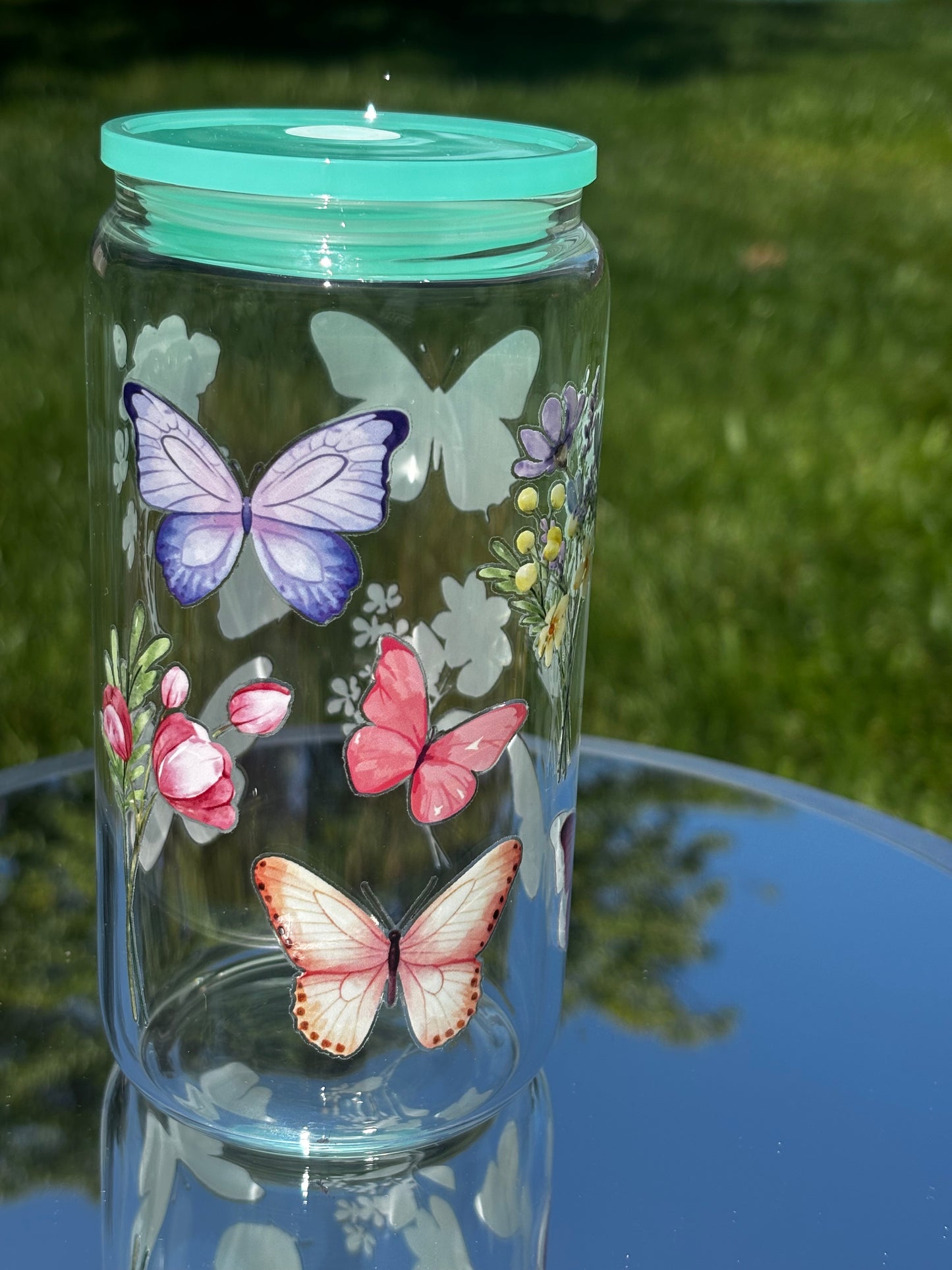 Iced Coffee Butterfly cup 1