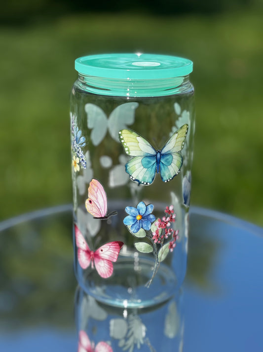 Iced Coffee Butterfly cup 1